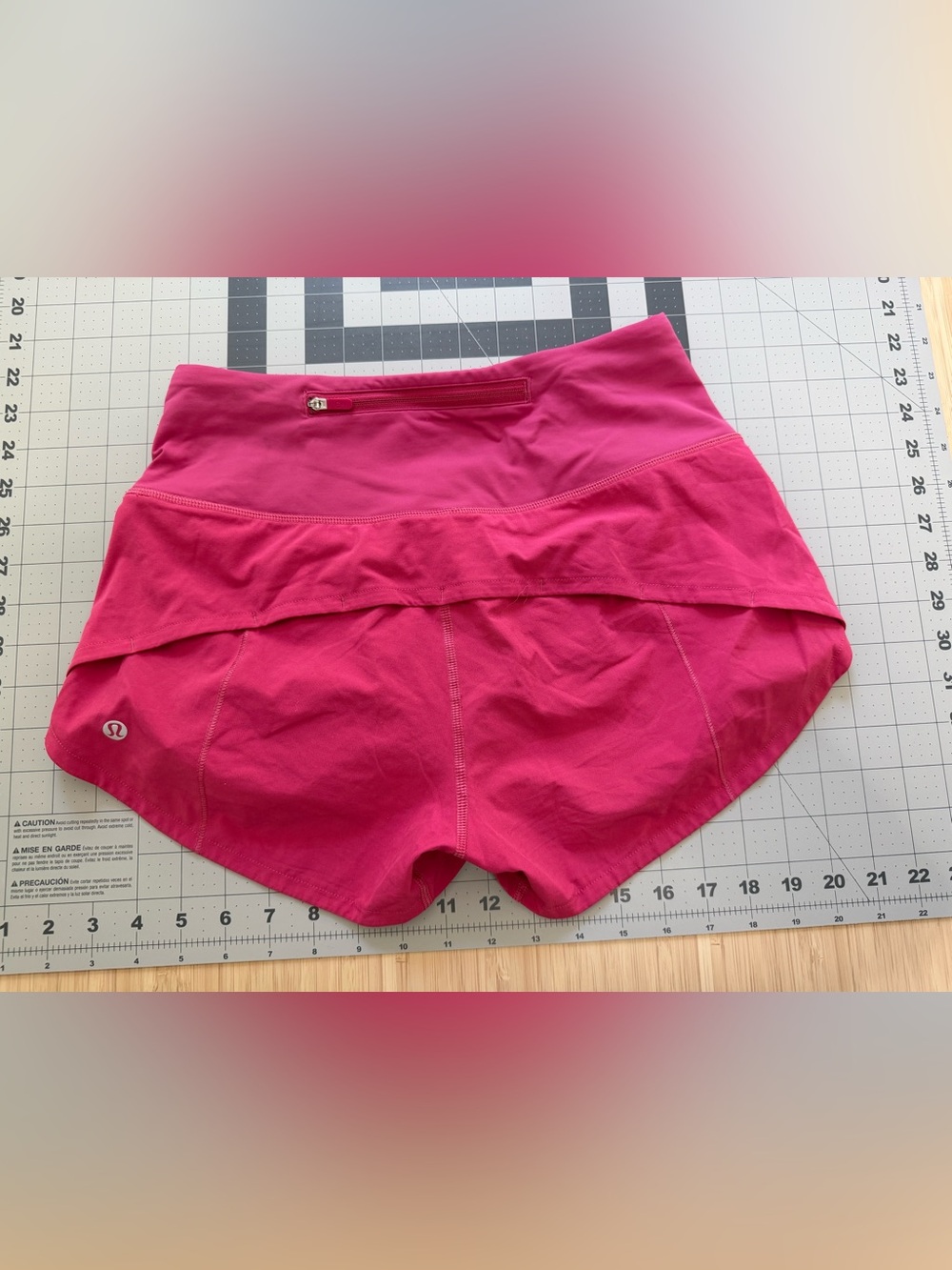 lululemon athletica Hot Pink Athletic Running Shorts - Picture 2 of 5